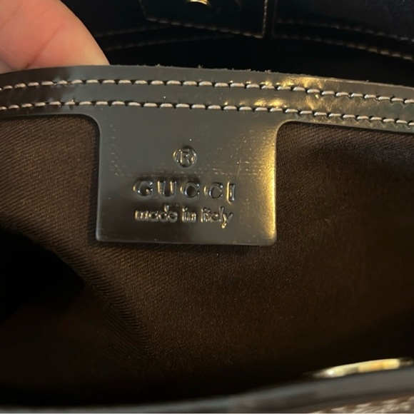 Gucci Black and Beige Signature Tote - Picture 4 of 4